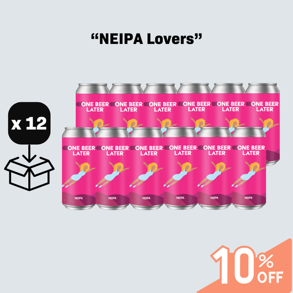 Pack "NEIPA lovers" - One Beer Later