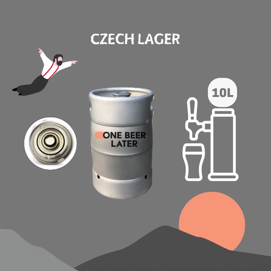 Czech Lager Keg - 10 litri